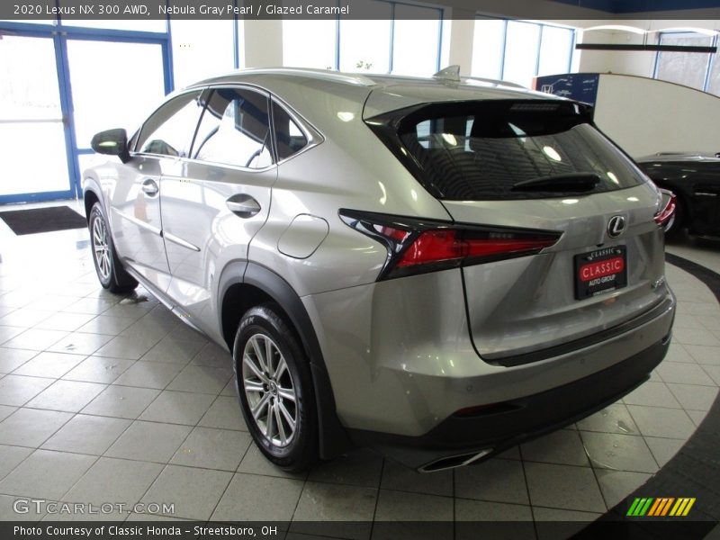 Nebula Gray Pearl / Glazed Caramel 2020 Lexus NX 300 AWD
