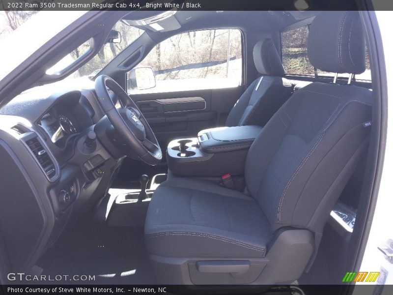 Bright White / Black 2022 Ram 3500 Tradesman Regular Cab 4x4