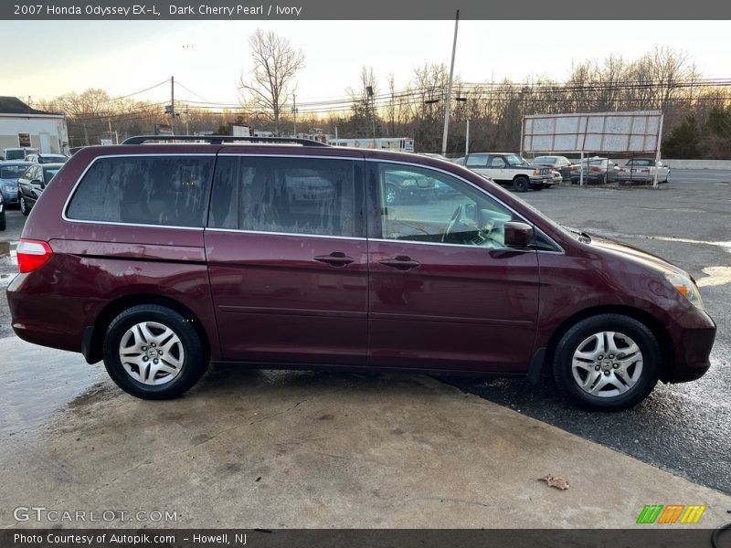 Dark Cherry Pearl / Ivory 2007 Honda Odyssey EX-L