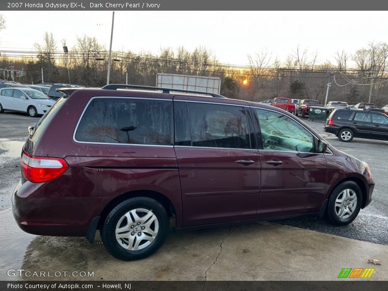 Dark Cherry Pearl / Ivory 2007 Honda Odyssey EX-L
