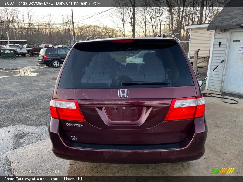 Dark Cherry Pearl / Ivory 2007 Honda Odyssey EX-L