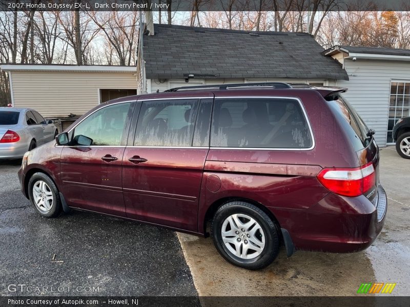 Dark Cherry Pearl / Ivory 2007 Honda Odyssey EX-L