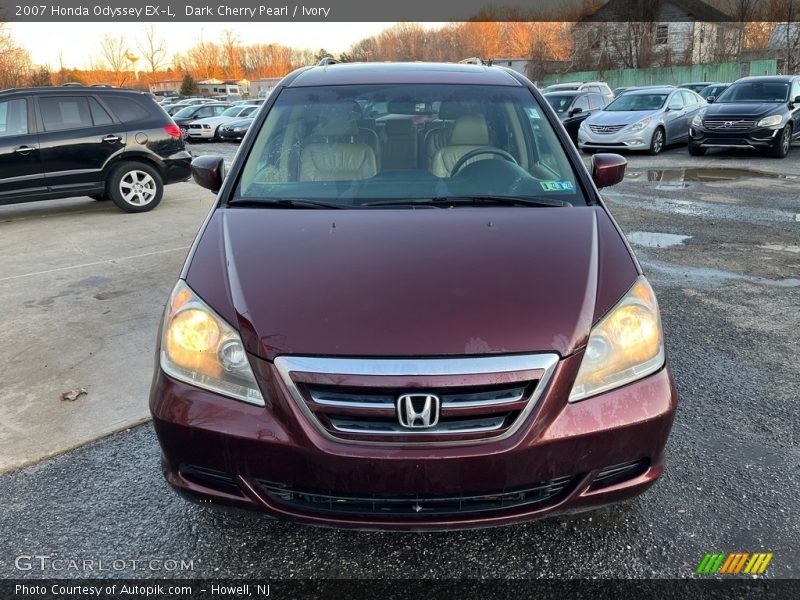 Dark Cherry Pearl / Ivory 2007 Honda Odyssey EX-L