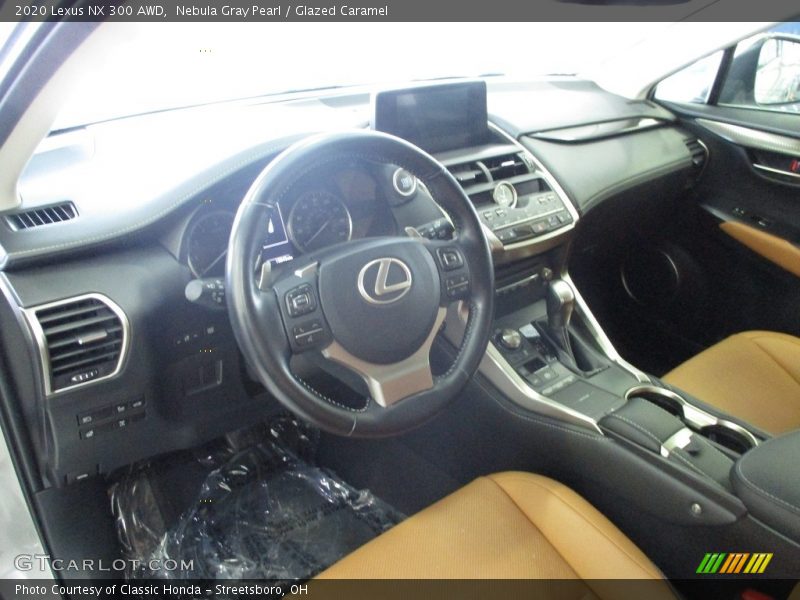 Nebula Gray Pearl / Glazed Caramel 2020 Lexus NX 300 AWD