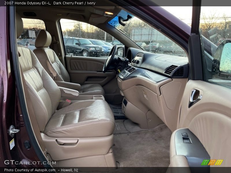 Dark Cherry Pearl / Ivory 2007 Honda Odyssey EX-L
