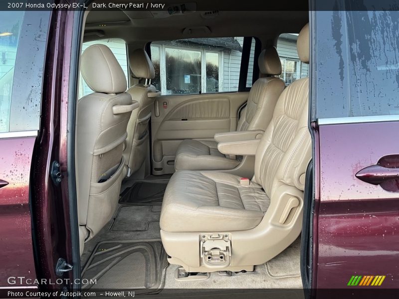 Dark Cherry Pearl / Ivory 2007 Honda Odyssey EX-L