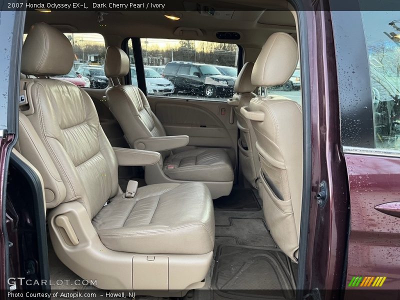 Dark Cherry Pearl / Ivory 2007 Honda Odyssey EX-L