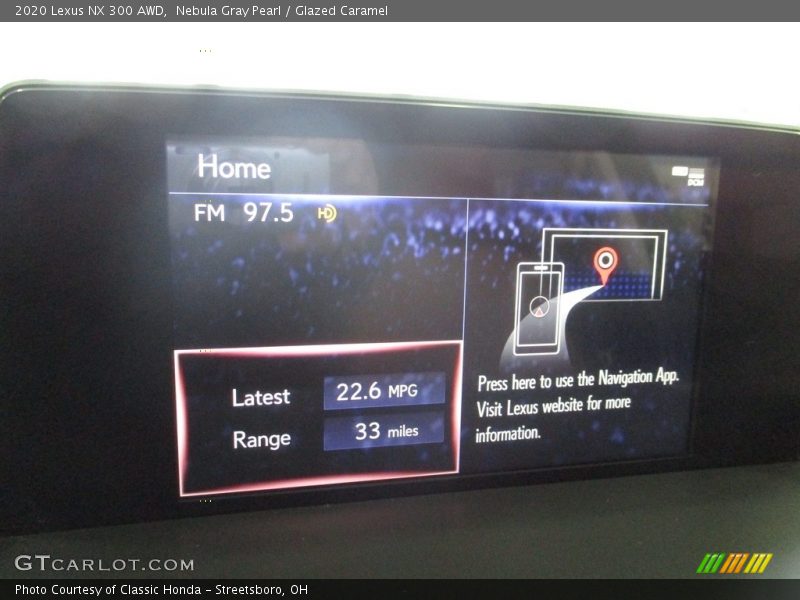 Nebula Gray Pearl / Glazed Caramel 2020 Lexus NX 300 AWD