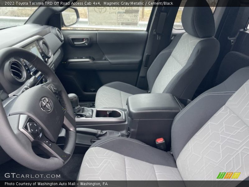Front Seat of 2022 Tacoma TRD Off Road Access Cab 4x4
