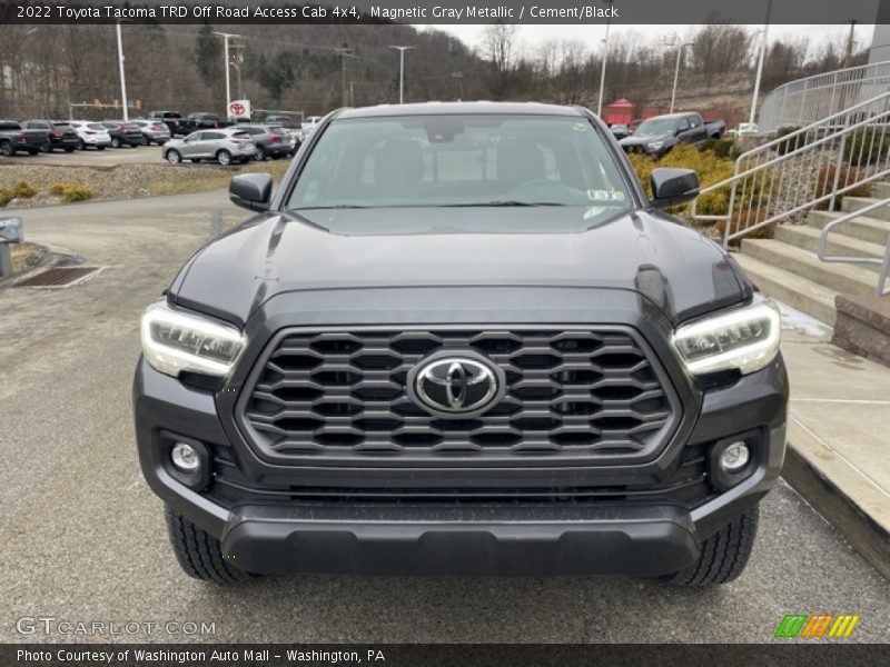 Magnetic Gray Metallic / Cement/Black 2022 Toyota Tacoma TRD Off Road Access Cab 4x4