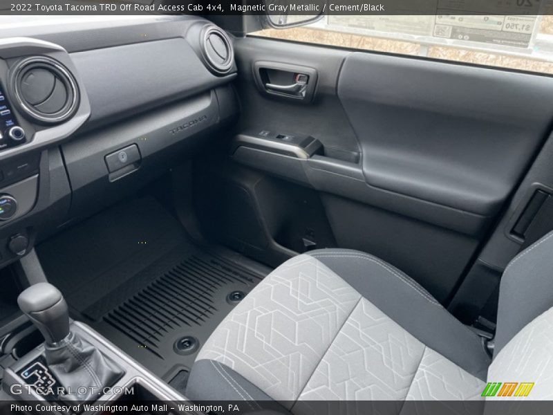 Magnetic Gray Metallic / Cement/Black 2022 Toyota Tacoma TRD Off Road Access Cab 4x4
