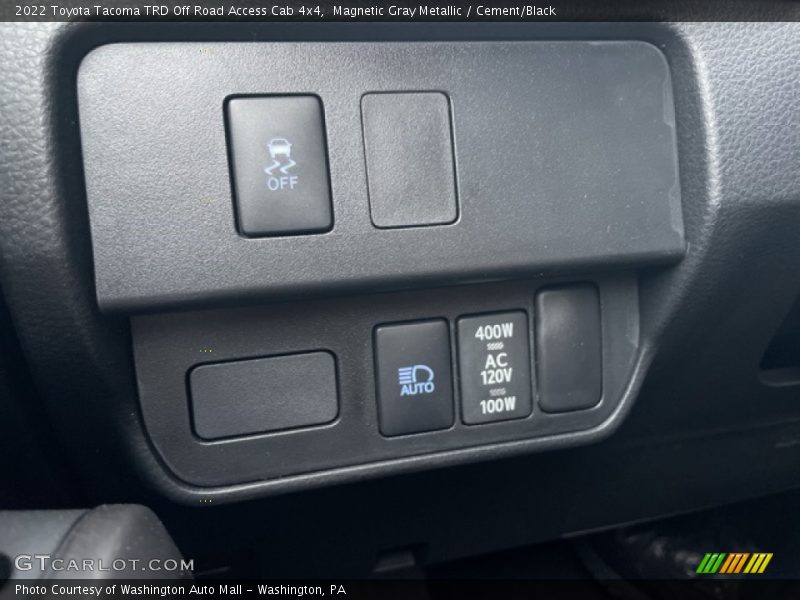 Magnetic Gray Metallic / Cement/Black 2022 Toyota Tacoma TRD Off Road Access Cab 4x4