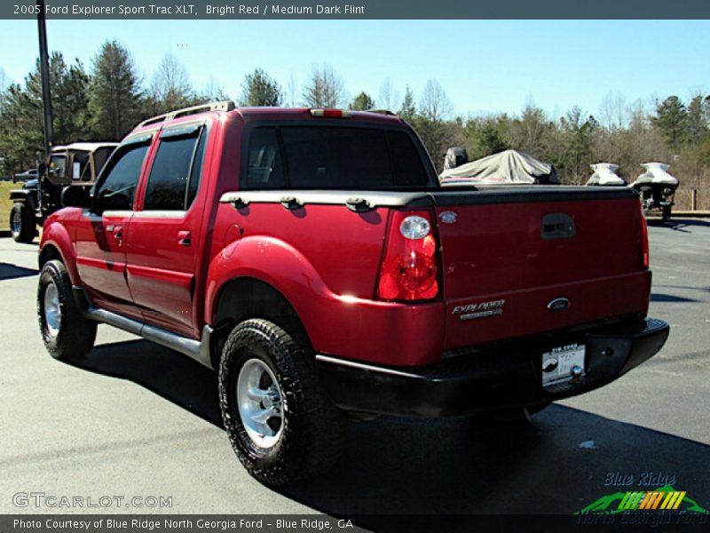 Bright Red / Medium Dark Flint 2005 Ford Explorer Sport Trac XLT