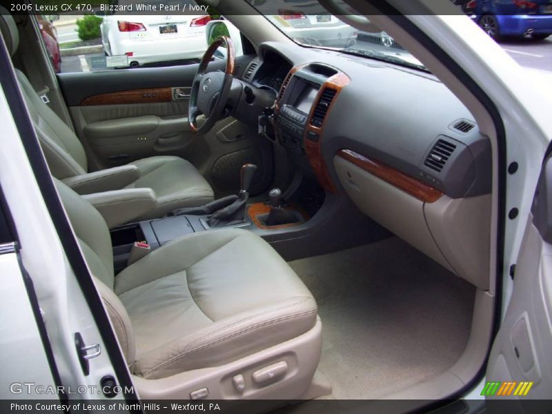 Blizzard White Pearl / Ivory 2006 Lexus GX 470
