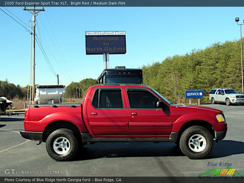 Bright Red / Medium Dark Flint 2005 Ford Explorer Sport Trac XLT