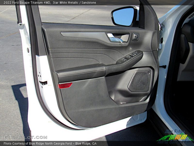 Star White Metallic / Sandstone 2022 Ford Escape Titanium 4WD
