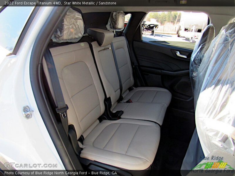 Star White Metallic / Sandstone 2022 Ford Escape Titanium 4WD