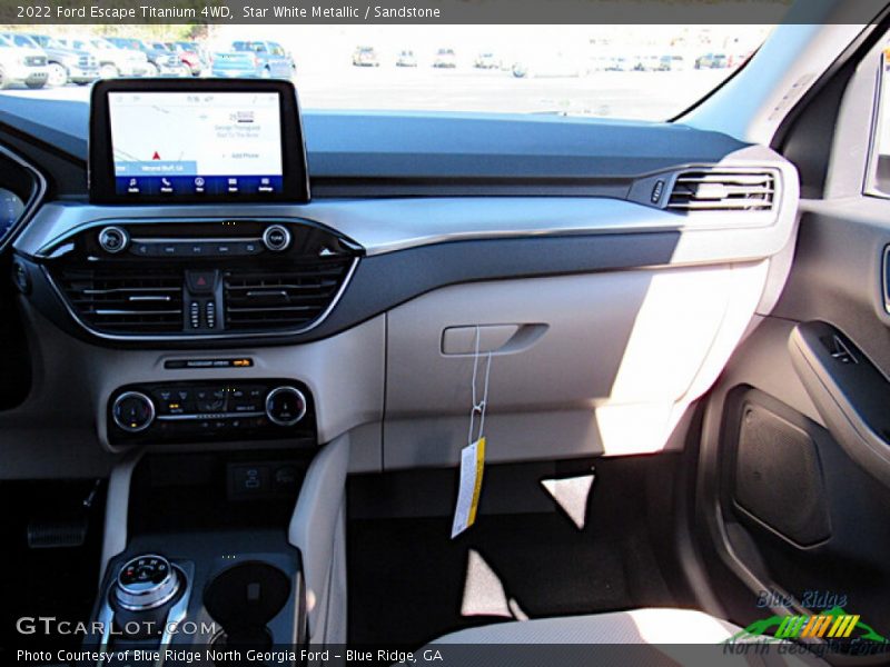 Star White Metallic / Sandstone 2022 Ford Escape Titanium 4WD