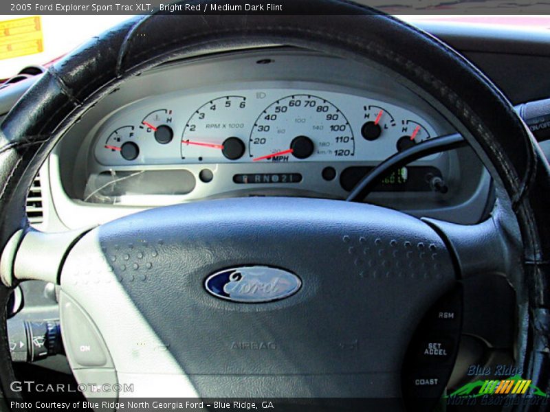 Bright Red / Medium Dark Flint 2005 Ford Explorer Sport Trac XLT