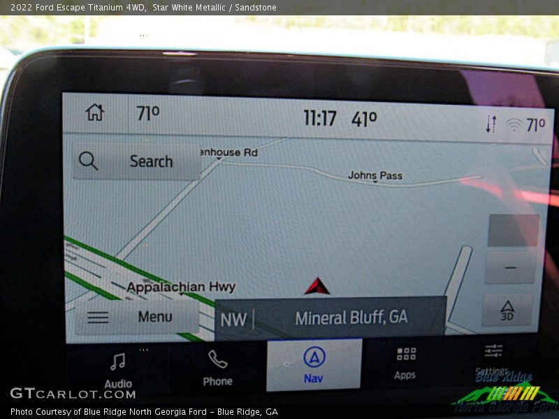 Star White Metallic / Sandstone 2022 Ford Escape Titanium 4WD
