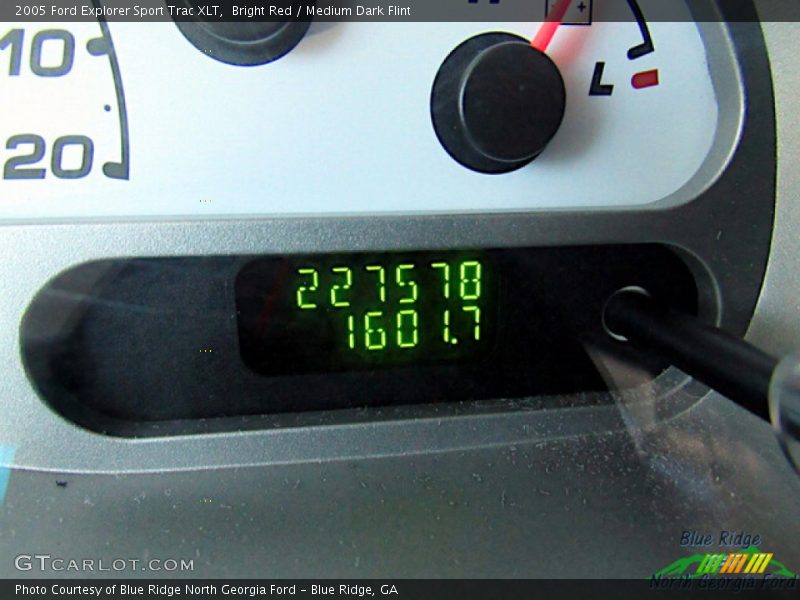 Bright Red / Medium Dark Flint 2005 Ford Explorer Sport Trac XLT