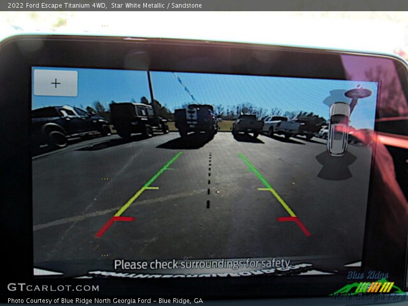 Star White Metallic / Sandstone 2022 Ford Escape Titanium 4WD