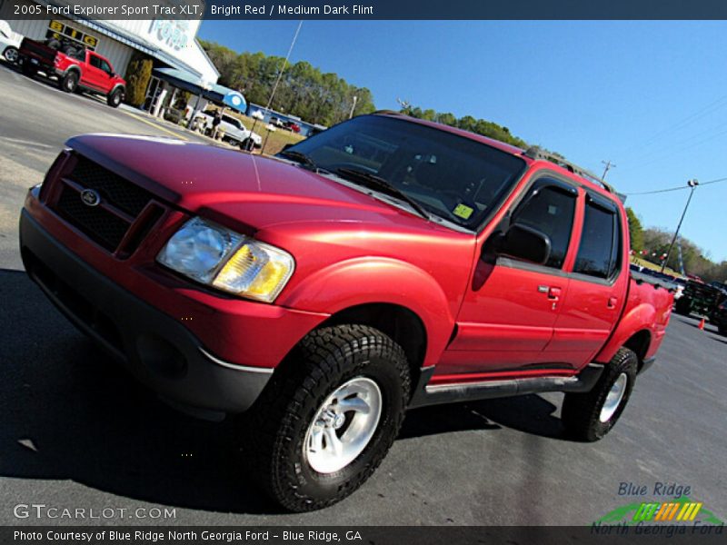 Bright Red / Medium Dark Flint 2005 Ford Explorer Sport Trac XLT