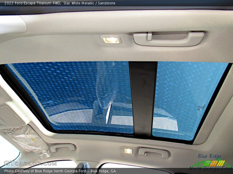 Star White Metallic / Sandstone 2022 Ford Escape Titanium 4WD