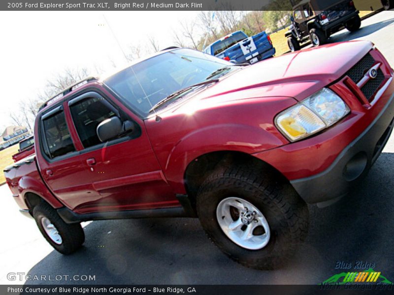 Bright Red / Medium Dark Flint 2005 Ford Explorer Sport Trac XLT