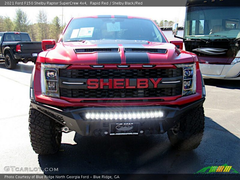 Rapid Red / Shelby Black/Red 2021 Ford F150 Shelby Raptor SuperCrew 4x4