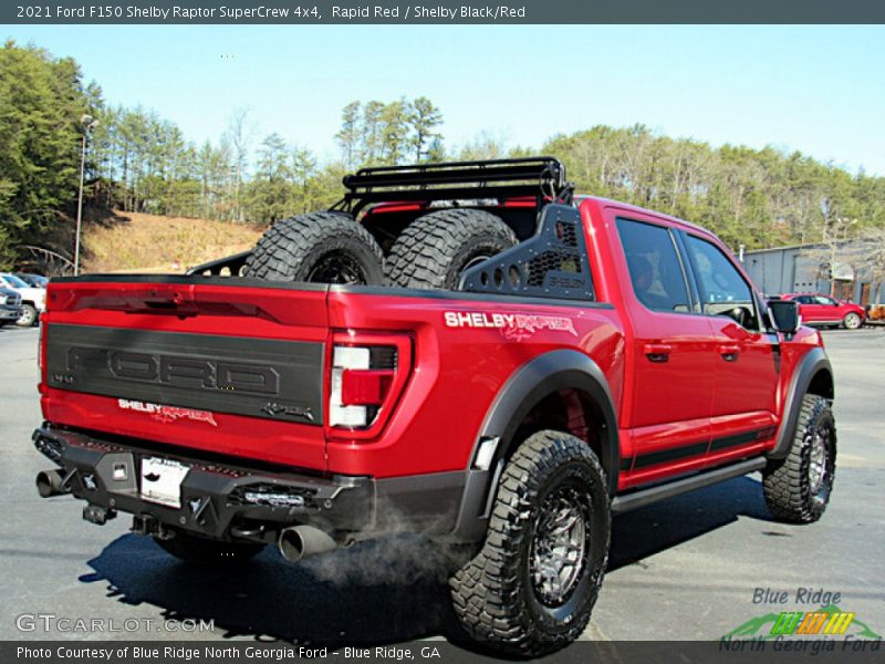 2021 F150 Shelby Raptor SuperCrew 4x4 Rapid Red