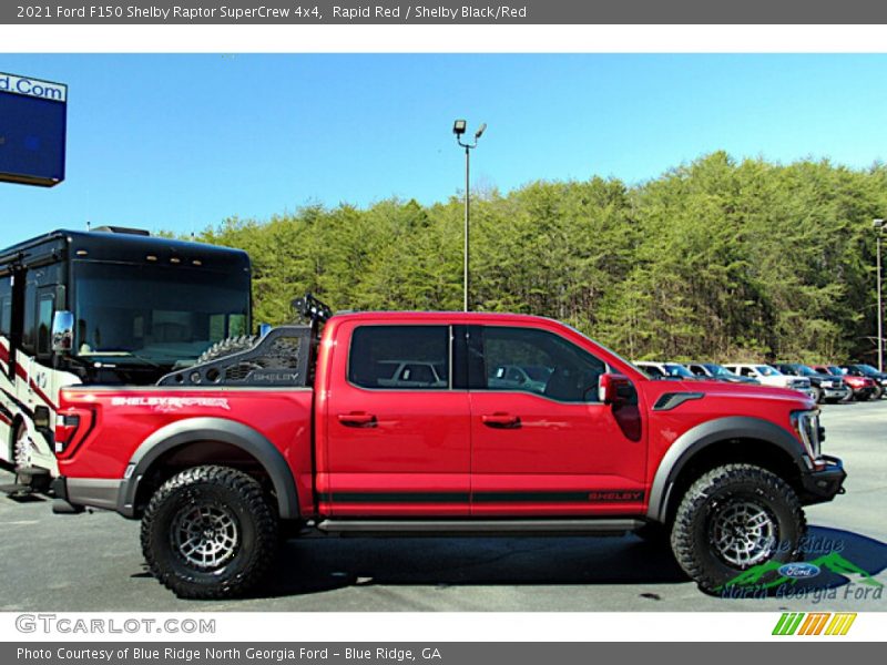Rapid Red / Shelby Black/Red 2021 Ford F150 Shelby Raptor SuperCrew 4x4