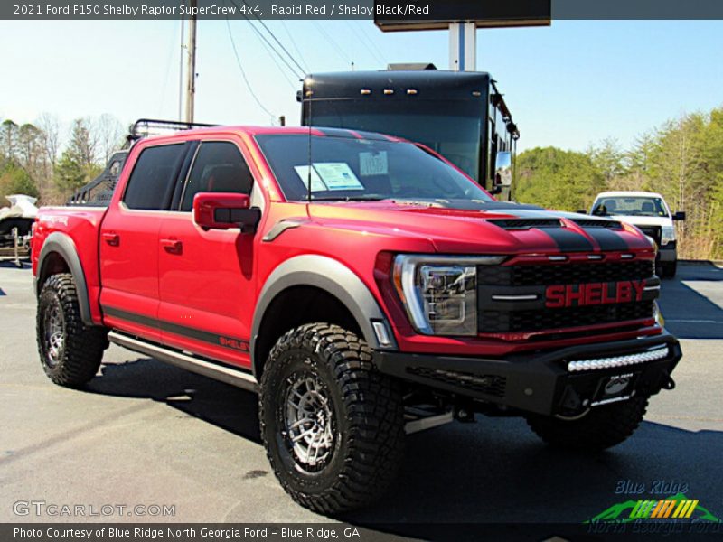 Rapid Red / Shelby Black/Red 2021 Ford F150 Shelby Raptor SuperCrew 4x4