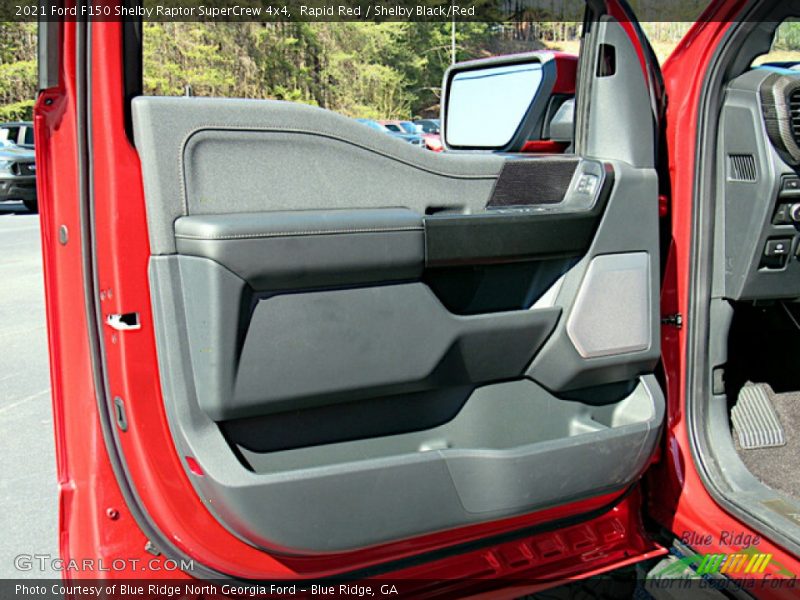 Door Panel of 2021 F150 Shelby Raptor SuperCrew 4x4