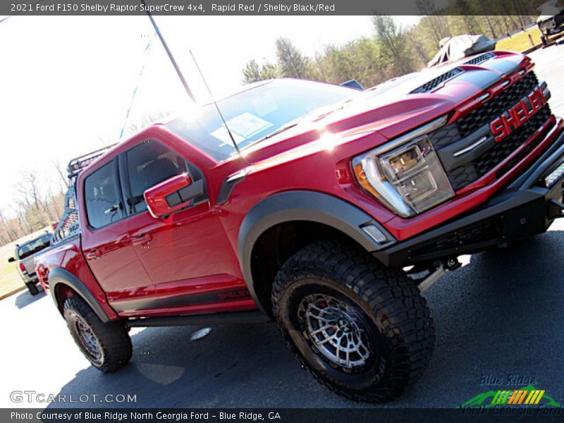 Rapid Red / Shelby Black/Red 2021 Ford F150 Shelby Raptor SuperCrew 4x4