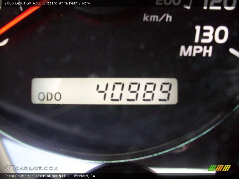 Blizzard White Pearl / Ivory 2006 Lexus GX 470
