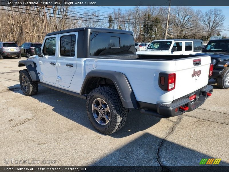 Bright White / Black 2022 Jeep Gladiator Rubicon 4x4