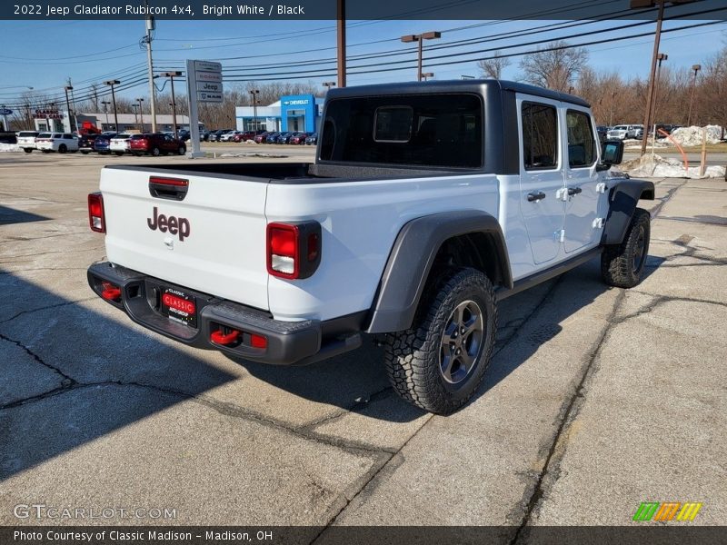 Bright White / Black 2022 Jeep Gladiator Rubicon 4x4
