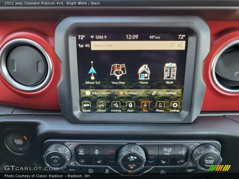 Bright White / Black 2022 Jeep Gladiator Rubicon 4x4