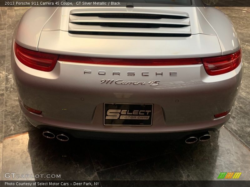 GT Silver Metallic / Black 2013 Porsche 911 Carrera 4S Coupe