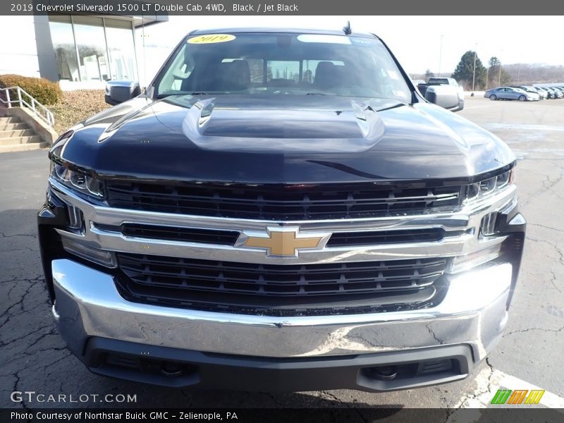 Black / Jet Black 2019 Chevrolet Silverado 1500 LT Double Cab 4WD