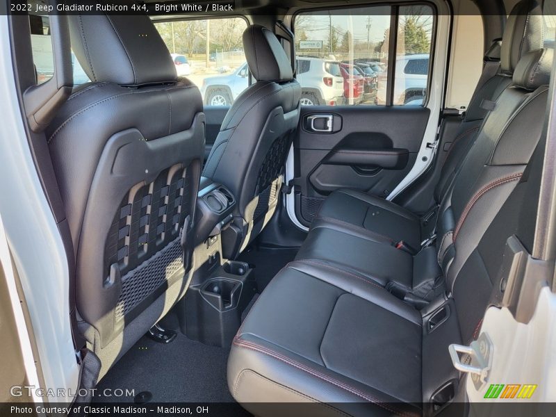 Rear Seat of 2022 Gladiator Rubicon 4x4