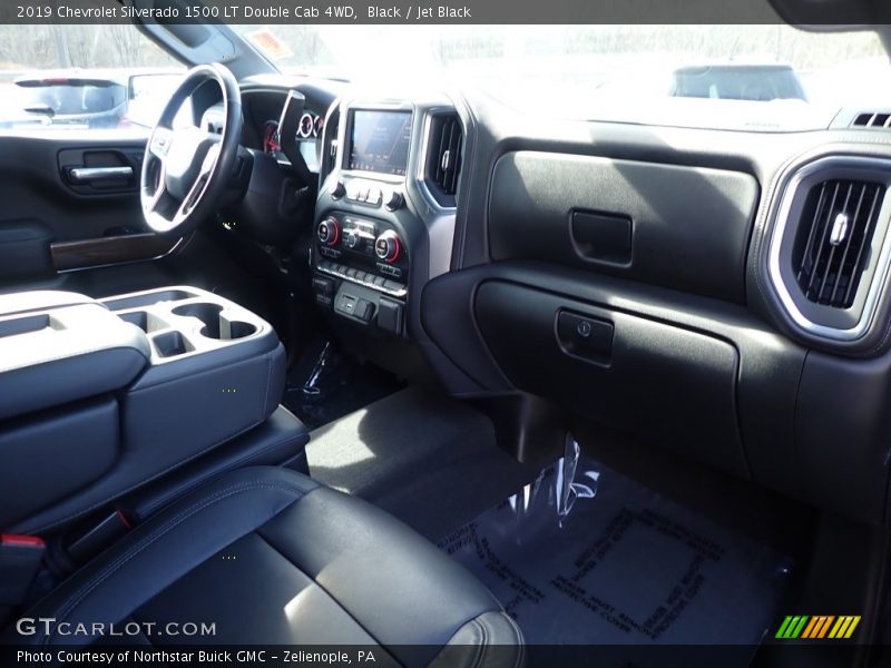 Black / Jet Black 2019 Chevrolet Silverado 1500 LT Double Cab 4WD