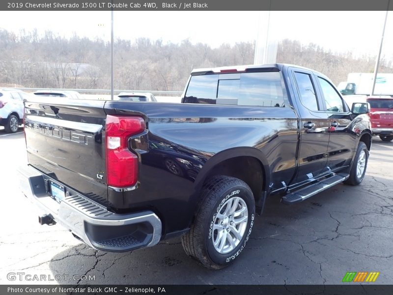 Black / Jet Black 2019 Chevrolet Silverado 1500 LT Double Cab 4WD