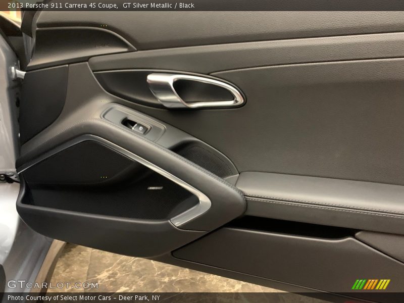 GT Silver Metallic / Black 2013 Porsche 911 Carrera 4S Coupe