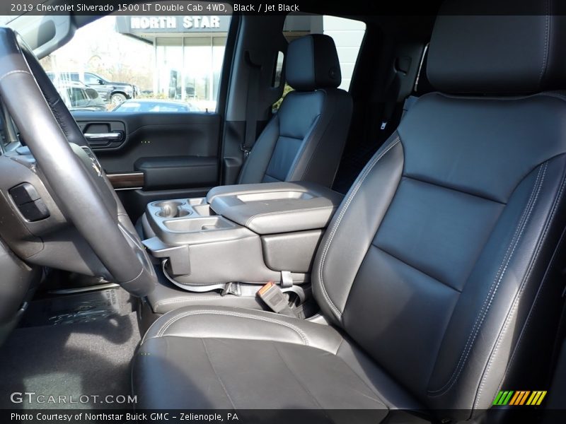 Black / Jet Black 2019 Chevrolet Silverado 1500 LT Double Cab 4WD