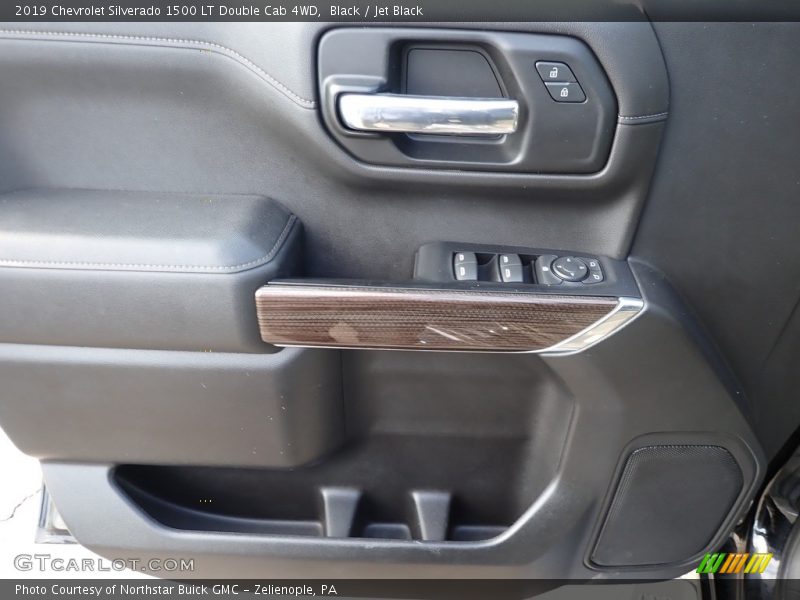 Black / Jet Black 2019 Chevrolet Silverado 1500 LT Double Cab 4WD