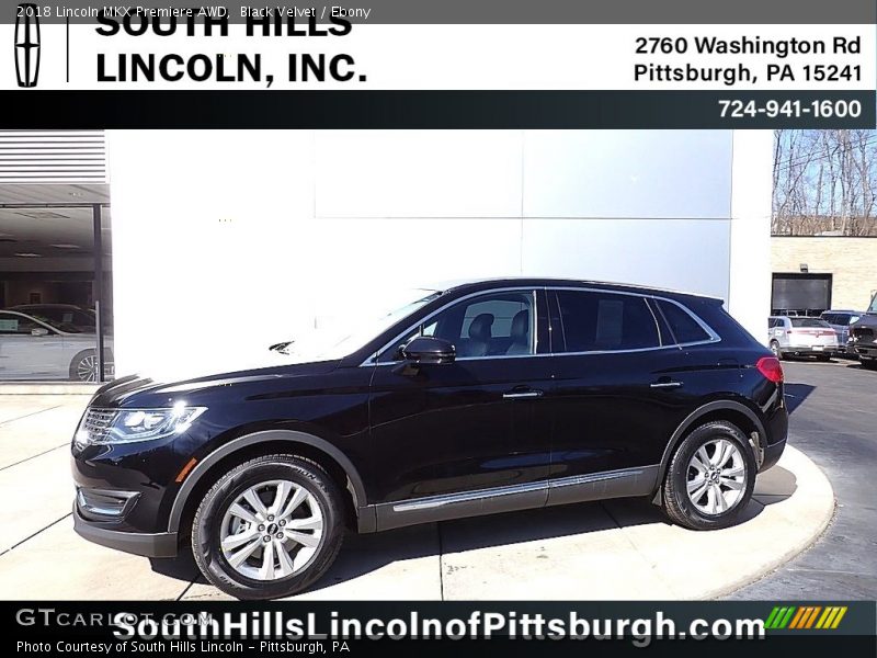 Black Velvet / Ebony 2018 Lincoln MKX Premiere AWD
