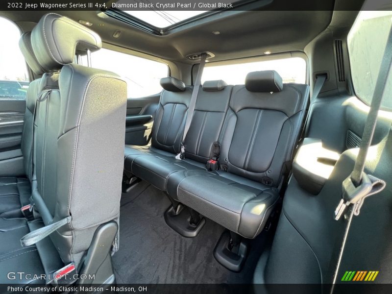 Rear Seat of 2022 Wagoneer Series III 4x4