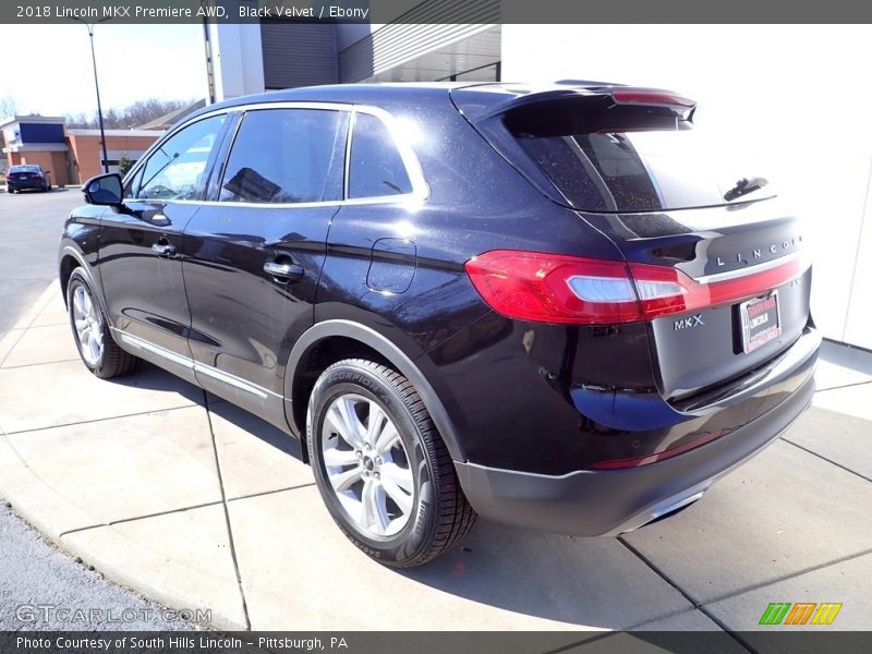 Black Velvet / Ebony 2018 Lincoln MKX Premiere AWD